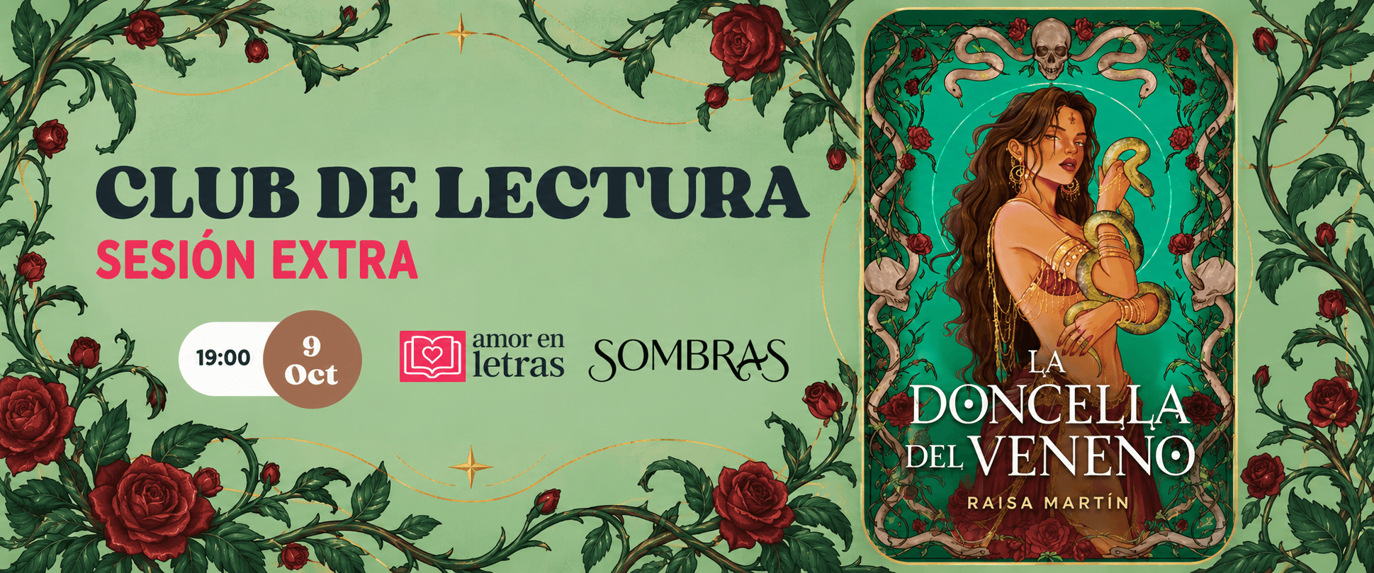 Club de lectura -La Doncella del Veneno