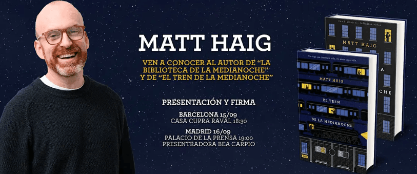 Presentación y firma de Matt Haig