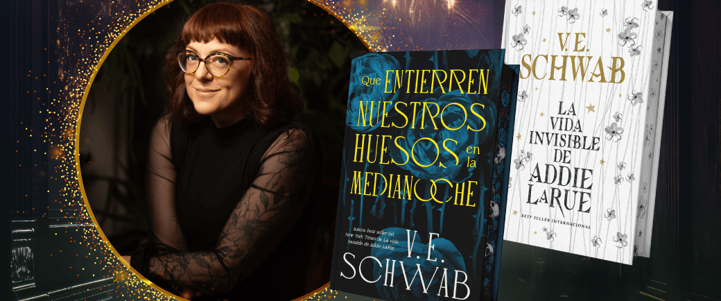 Presentación y firma con V.E. Schwab